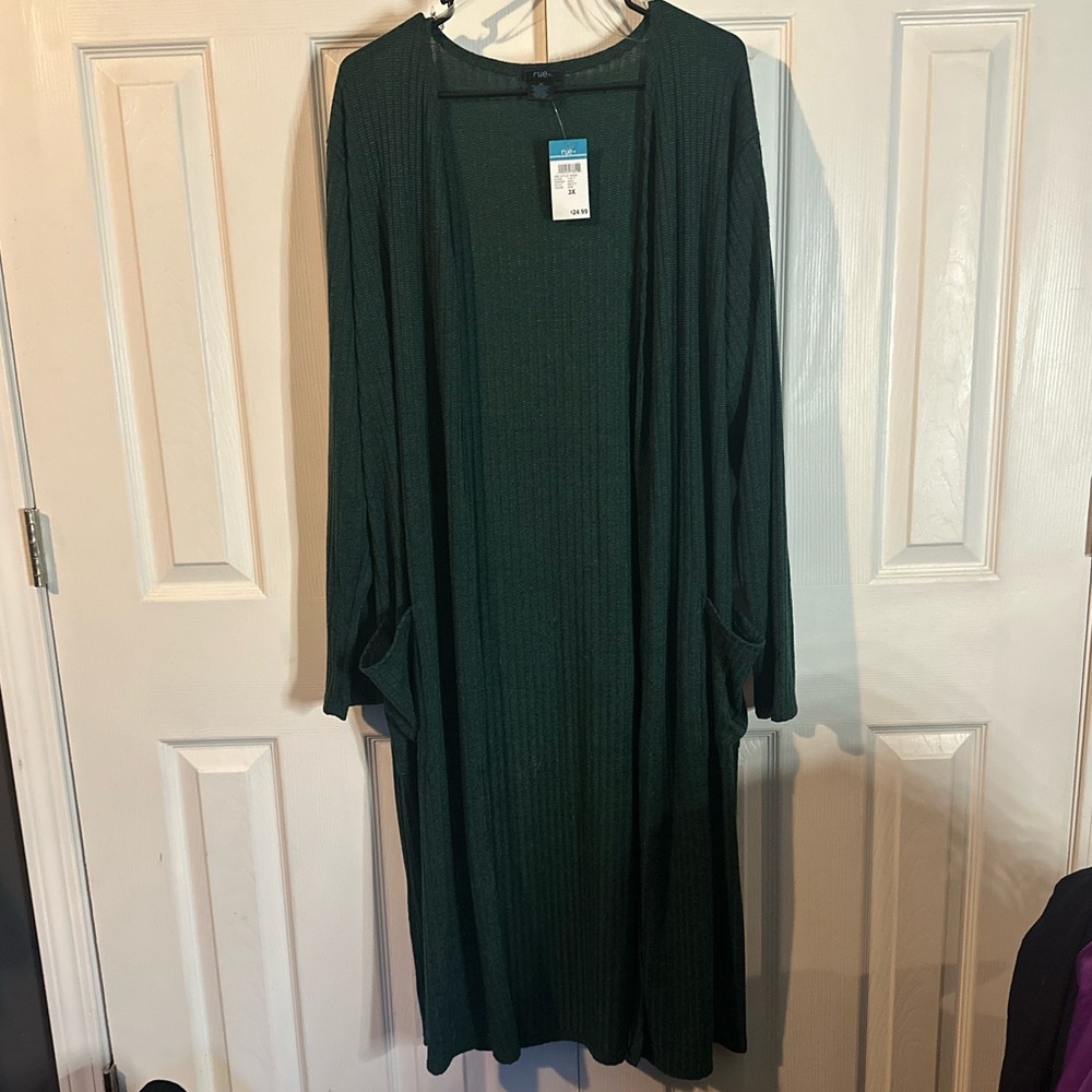 Rue21 Green Cardigan
